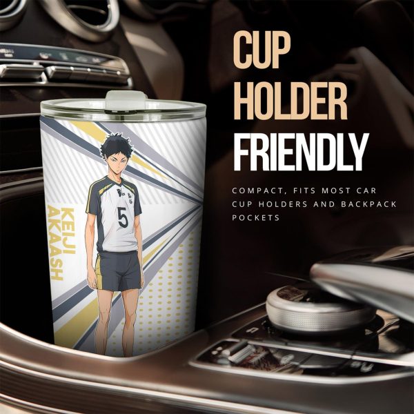 keiji akaash car tumbler cup custom haikyuu anime car accessories z1kpj
