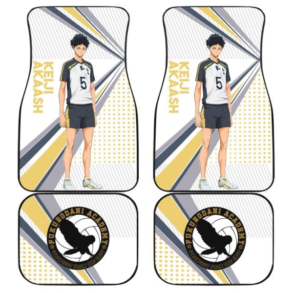 Bokuto And Keiji Akaashi Haikyuu Car Mats