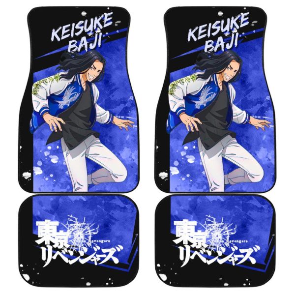 Keisuke Baji Car Floor Mats Custom Tokyo Revengers Anime Car Accessories