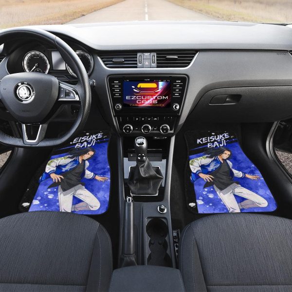 keisuke baji car floor mats custom tokyo revengers anime car accessories kmwae