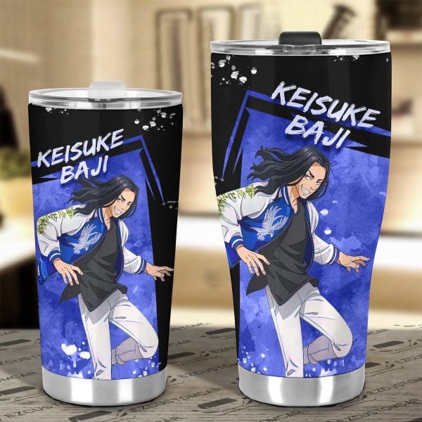 keisuke baji car tumbler cup custom tokyo revenger anime car accessories 92rmn
