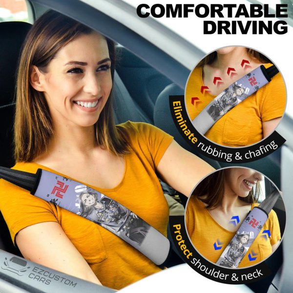 Takashi Tokyo Revengers Seat Belt Covers