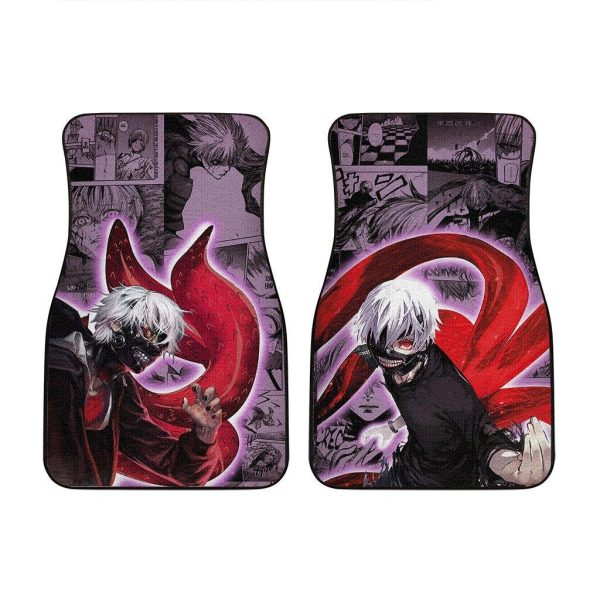 ken kaneki car floor mats custom tokyo ghoul anime series 4ifqt