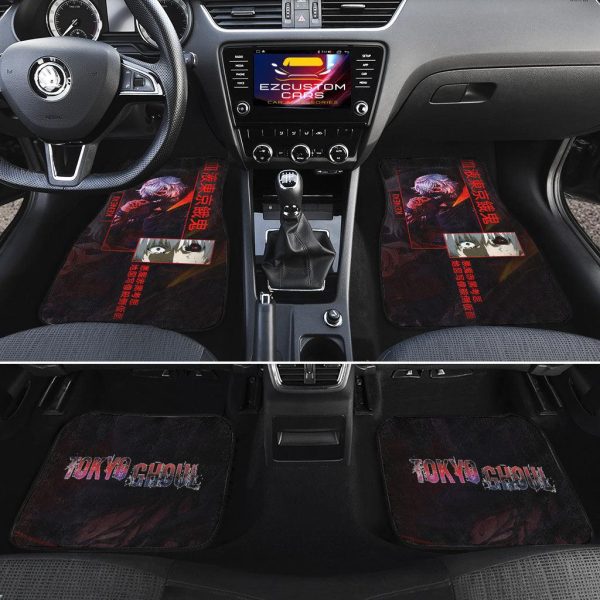 ken kaneki tokyo ghoul car floor mats car accessories ra16y
