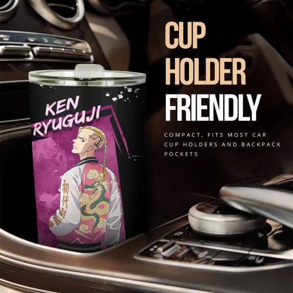 ken ryuguji car tumbler cup custom tokyo revenger anime car accessories osurc