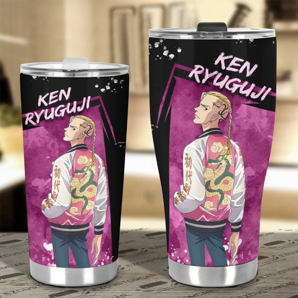 ken ryuguji car tumbler cup custom tokyo revenger anime car accessories rnncs