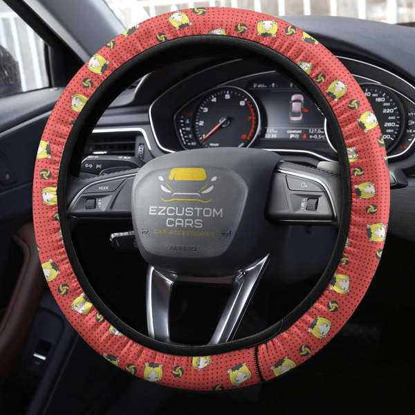 kenma kozume anime steering wheel cover custom haikyuu anime car accessories d32gx