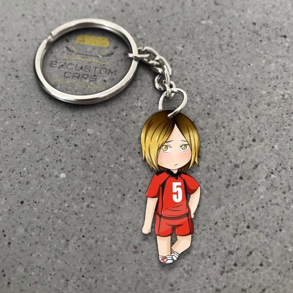 TetsurÅ Kuroo Keychains Custom Nekoma High Haikyuu Car Accessories