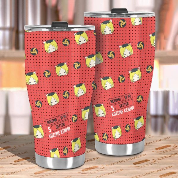 kenma kozume stainless steel tumbler custom haikyuu anime car accessories 33xw5