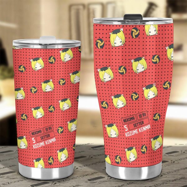 kenma kozume stainless steel tumbler custom haikyuu anime car accessories yruh7