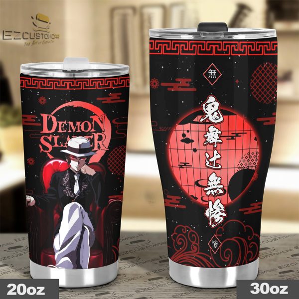 kibutsuji muzan travel mug ideal tumbler for your demon slayer collections 33xpx