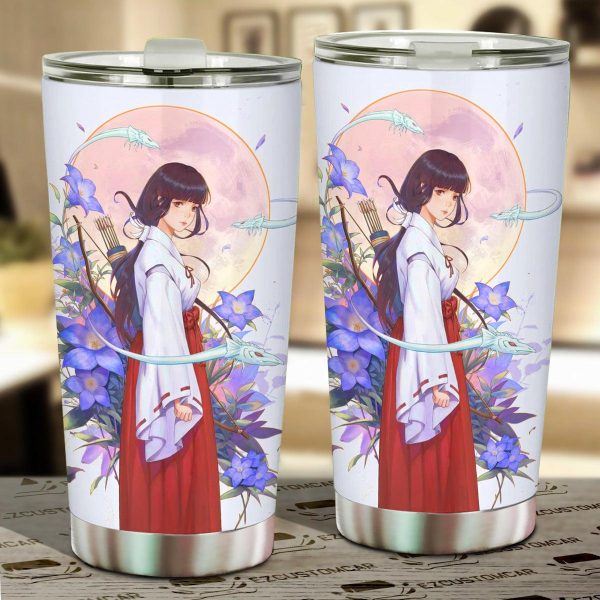 Kikyo Car Accessories Cutsom Inuyasha Car Tumbler Cup