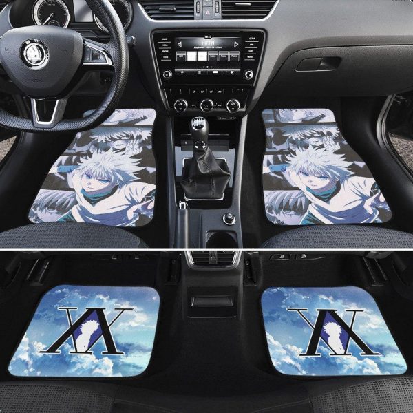 killua car floor mats hunter x hunter anime car accessories pdfds