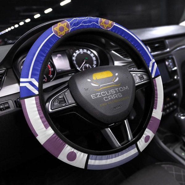 Illumi Zoldyck Anime Steering Wheel Cover Custom Hunter x Hunter Anime Car Accessories