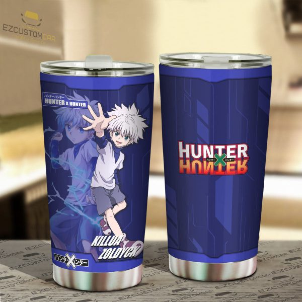 Killua Zoldyck Travel Mug – Gift Idea for Hunter x Hunter fans