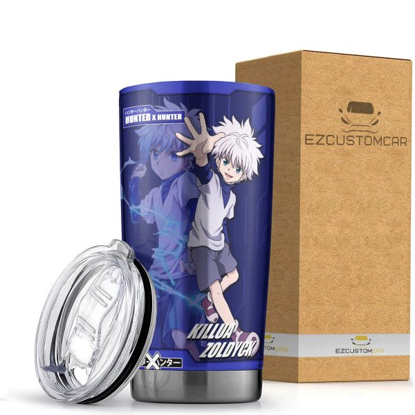 Killua Zoldyck Travel Mug – Gift Idea for Hunter x Hunter fans