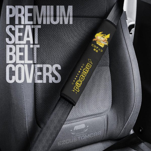 kimetsu no pokemon seat belt cover custom anime car accessories qeyxt