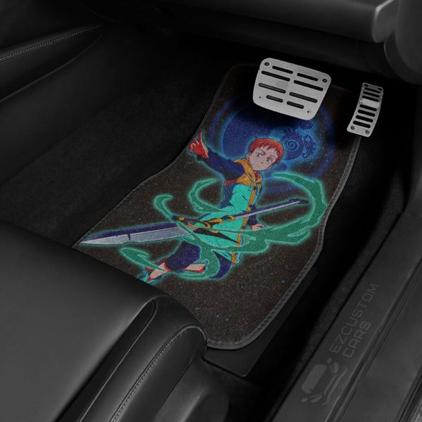 king car floor mats custom seven deadly sins anime car accessories e8vgy