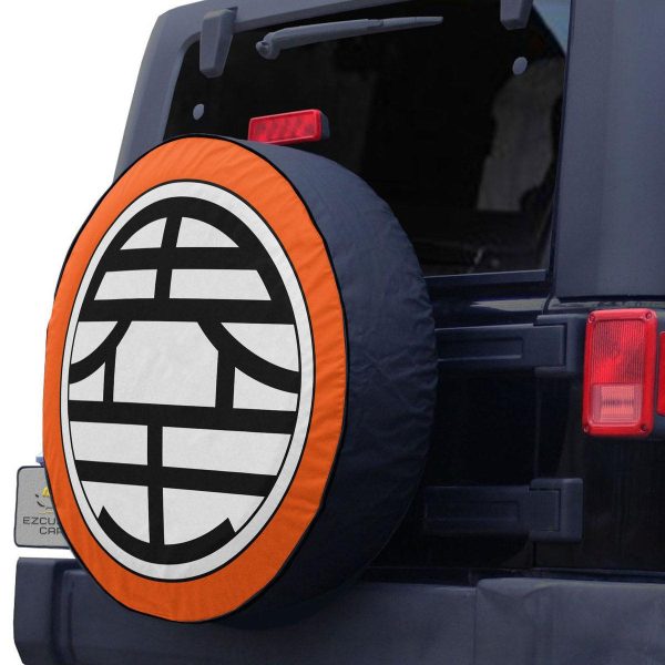 king kai kanji spare tire cover custom dragon ball anime car accessories symap