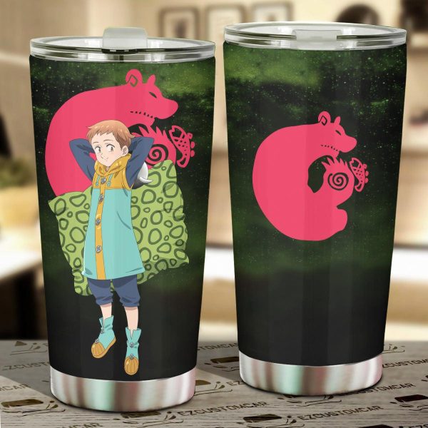 Ban Custom Seven Deadly Sins Anime Car Tumbler Cup Car Accessories
