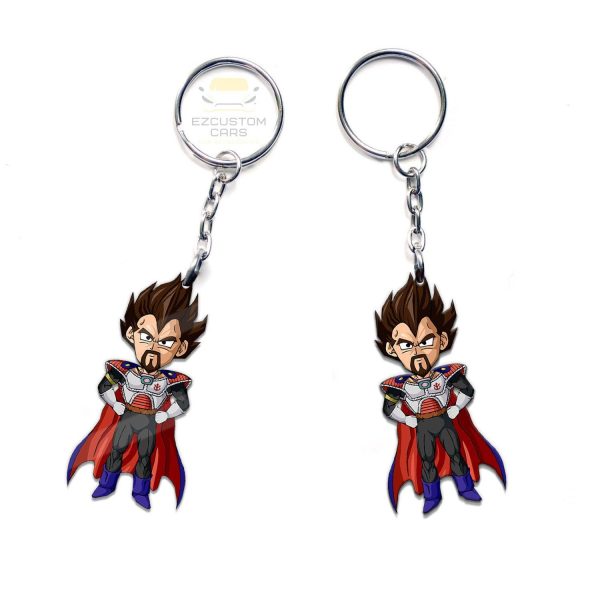 king vegeta car accessories custom dragon ball anime keychains 73ljj