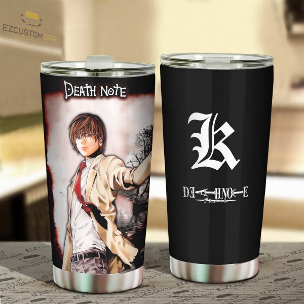 kira tumbler personalized death note custom travel tumblers 9avn5