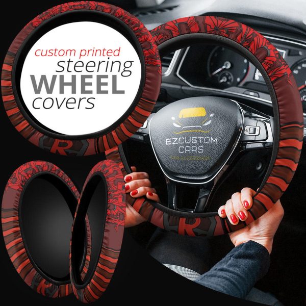 kirishima eijirou anime steering wheel cover custom anime my hero academia car accessories 0tvch