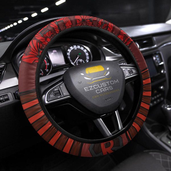 Kirishima Eijirou Anime Steering Wheel Cover Custom Anime My Hero Academia Car Accessories Kirishima Eijirou Anime Steering Wheel Cover Custom Anime My Hero Academia Car Accessories