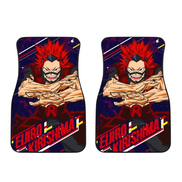 kirishima eijirou car floor mats custom my hero academia anime car accessories 17dp4