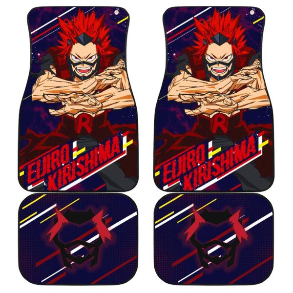 Kirishima eijirou Car Floor Mats Custom MHA Anime Car Accessories