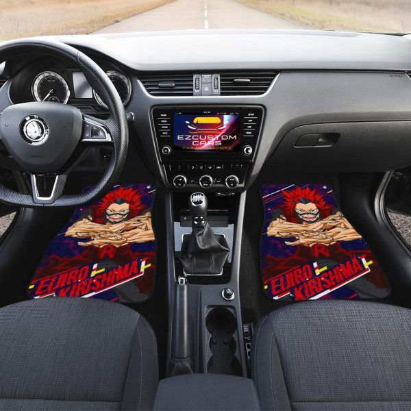 kirishima eijirou car floor mats custom my hero academia anime car accessories wxlpa