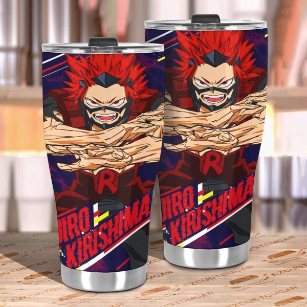 kirishima eijirou car tumbler cup cutsom my hero academia anime car accessories 7taru