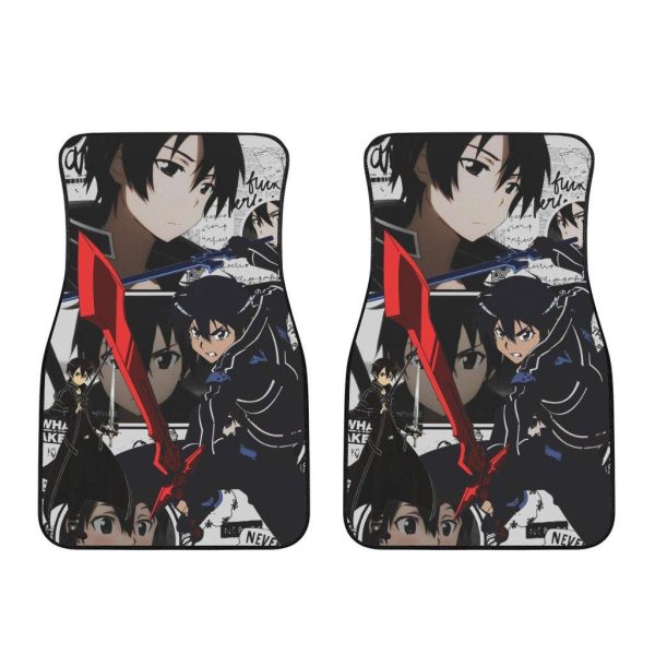kirito sword art online anime car floor mats fan gift qc4kf