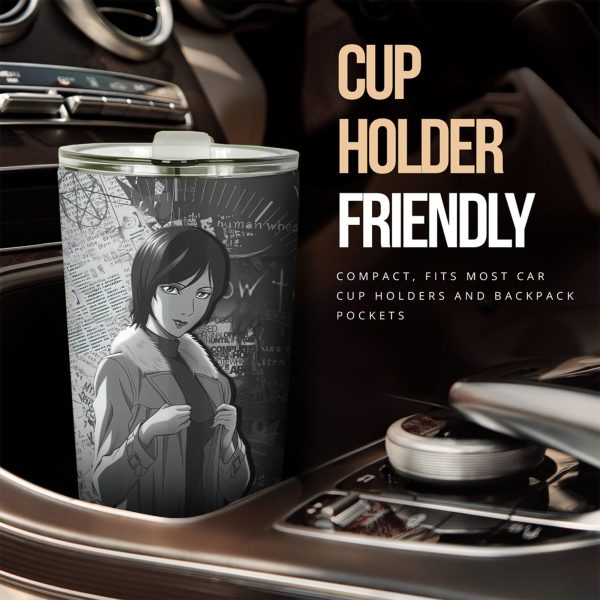 Kiyomi Takada Car Tumbler Cup Cutsom Death Note Black White Anime Car Accessories