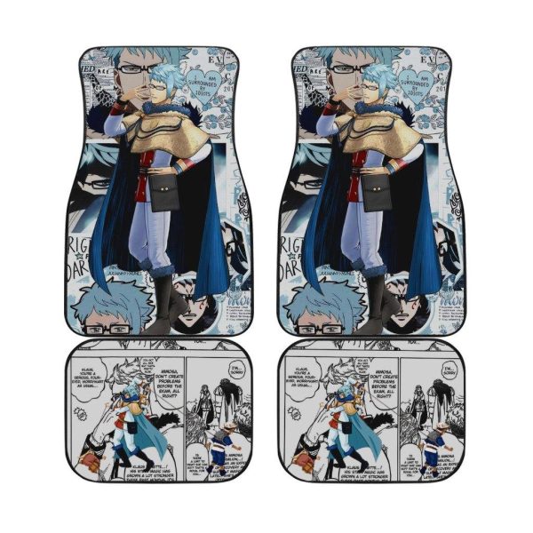 Klaus Black Clover Car Seat Covers