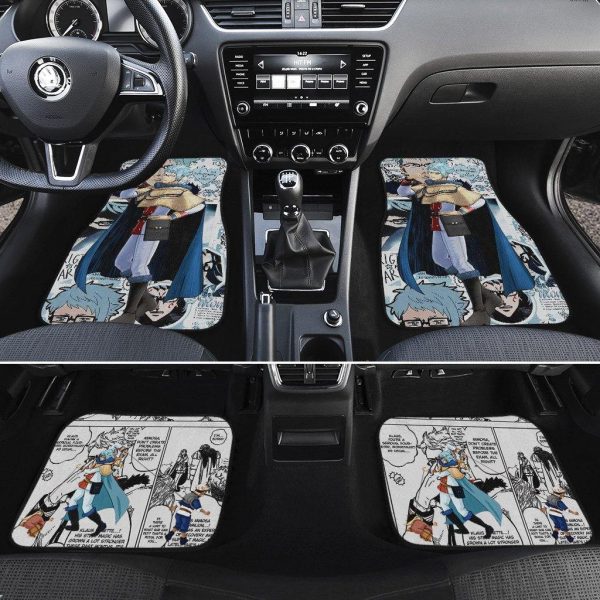 klaus black clover car floor mats vt9sw