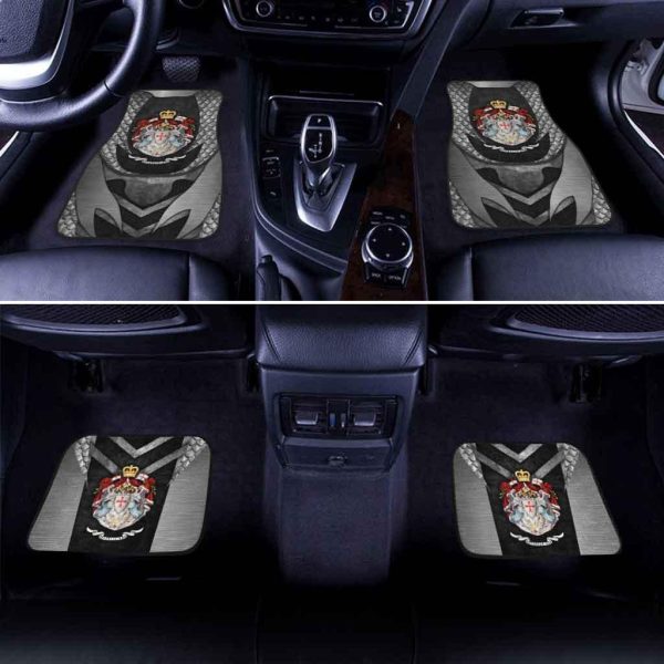knights templar soldiers uniform car floor mats tzktr