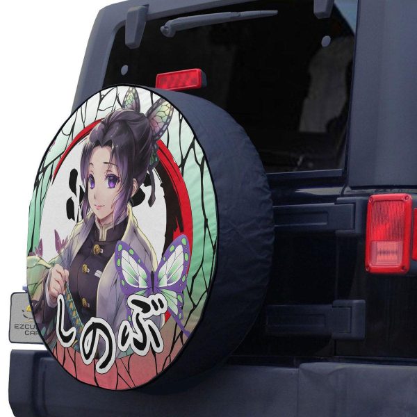 kocho shinobu spare tire cover custom demon slayer anime car accessories 4vqfl