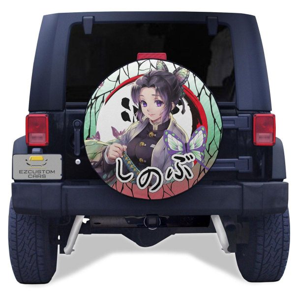 Kocho Shinobu Spare Tire Cover Custom Demon Slayer Anime Car Accessories