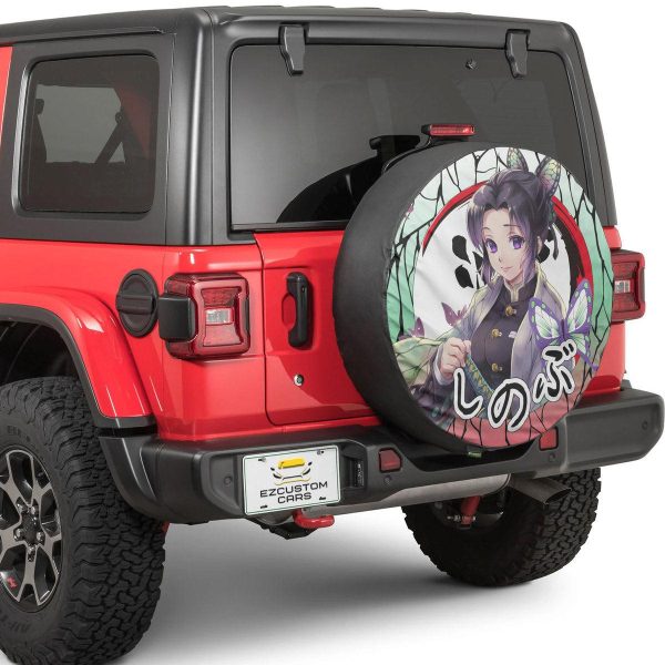 kocho shinobu spare tire cover custom demon slayer anime car accessories slbxm