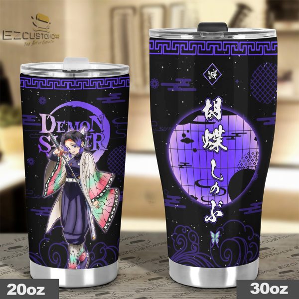 kochou shinobu travel mug ideal tumbler for your demon slayer collections sp79c
