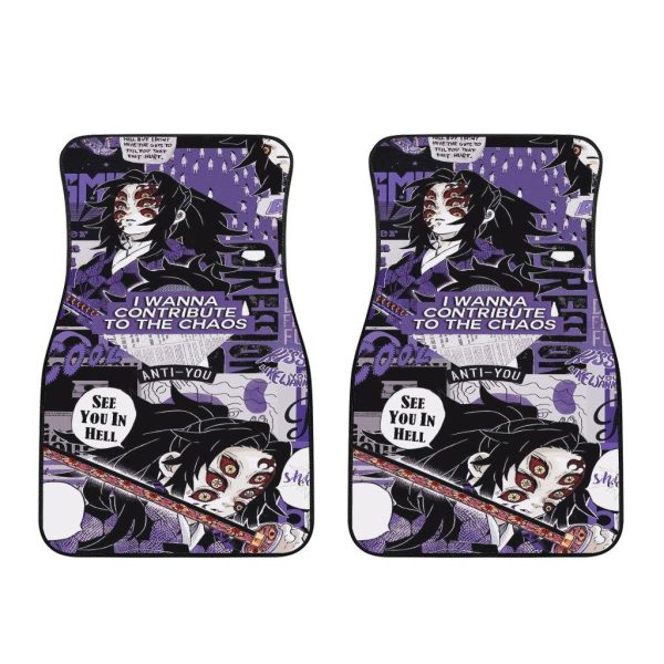 Kokushibo Car Floor Mats Demon Slayer Car Floor Mats 1 kokushibo car floor mats demon slayer car floor mats yvp4s