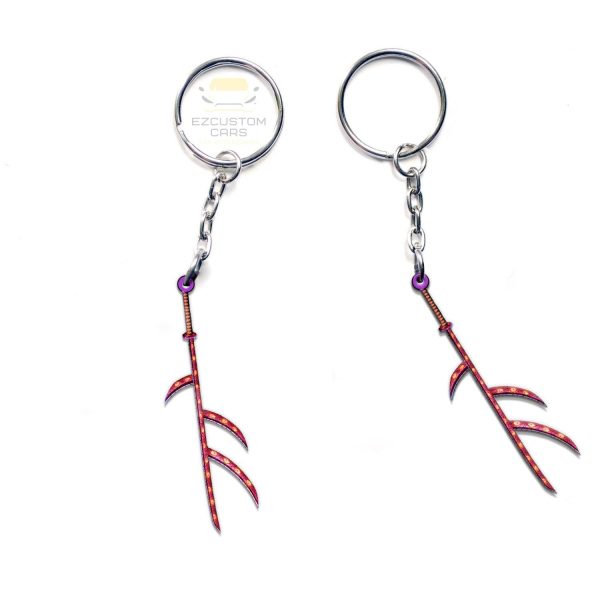 kokushibo sword car accessories custom anime demon slayer keychains rjvpy