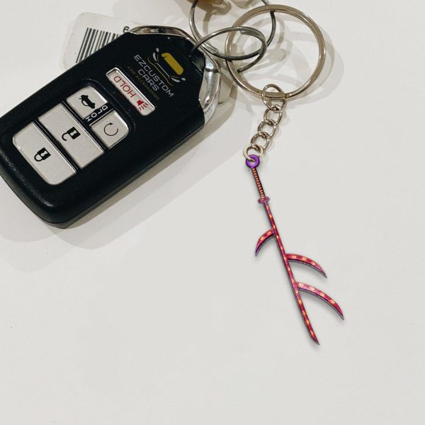 kokushibo sword car accessories custom anime demon slayer keychains sbsgt