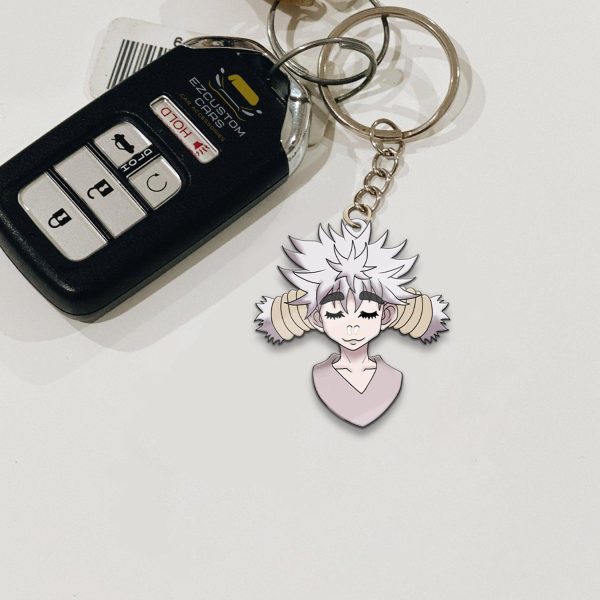 komugi car accessories custom hunter x hunter keychains 6pfkg