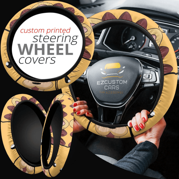 kon bleach anime steering wheel cover custom anime car accessories s017y