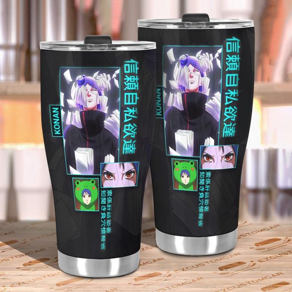 konan car tumbler cup naruto czsr4