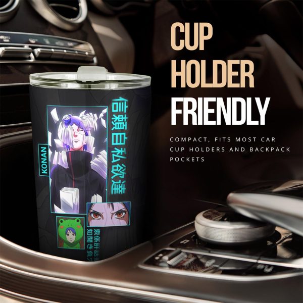 konan car tumbler cup naruto x2d49