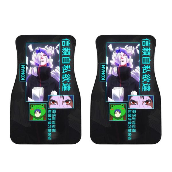 konan naruto car floor mats 70r3a