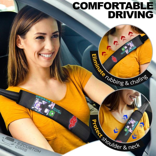 Konan Naruto Anime Car Seat Covers